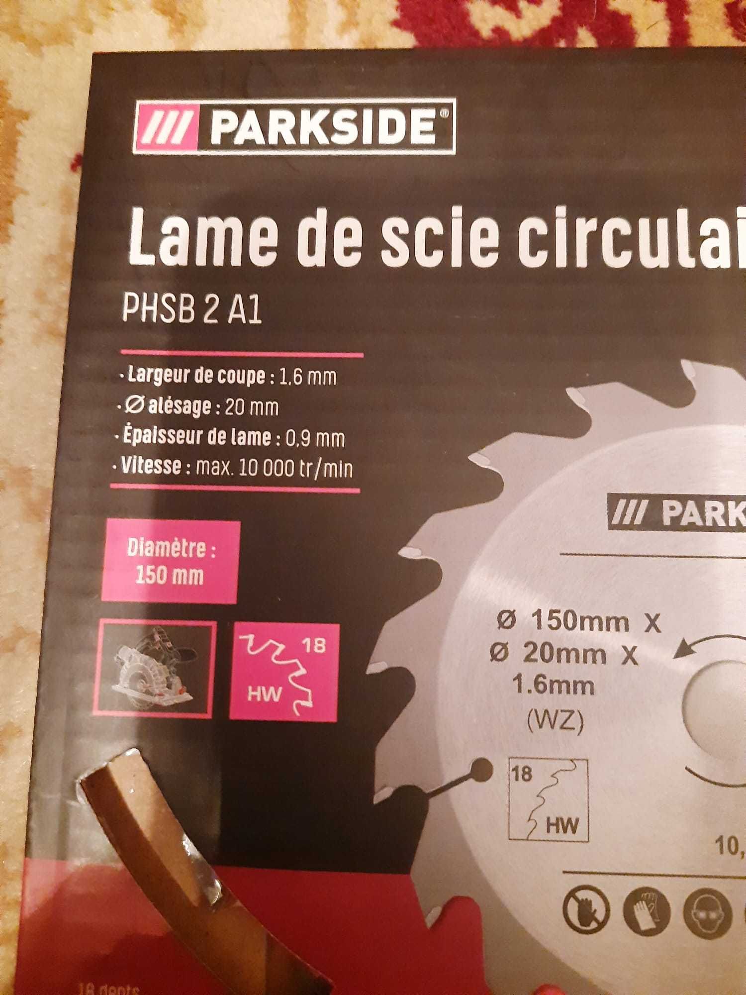 panza,panze circular parkside