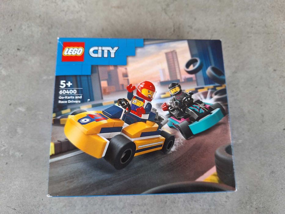 Lego City Carturi si piloti de curse, 5 ani+, 99 piese, la cutie