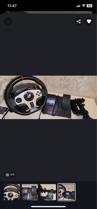 Игровой руль для пк пс иксбокс