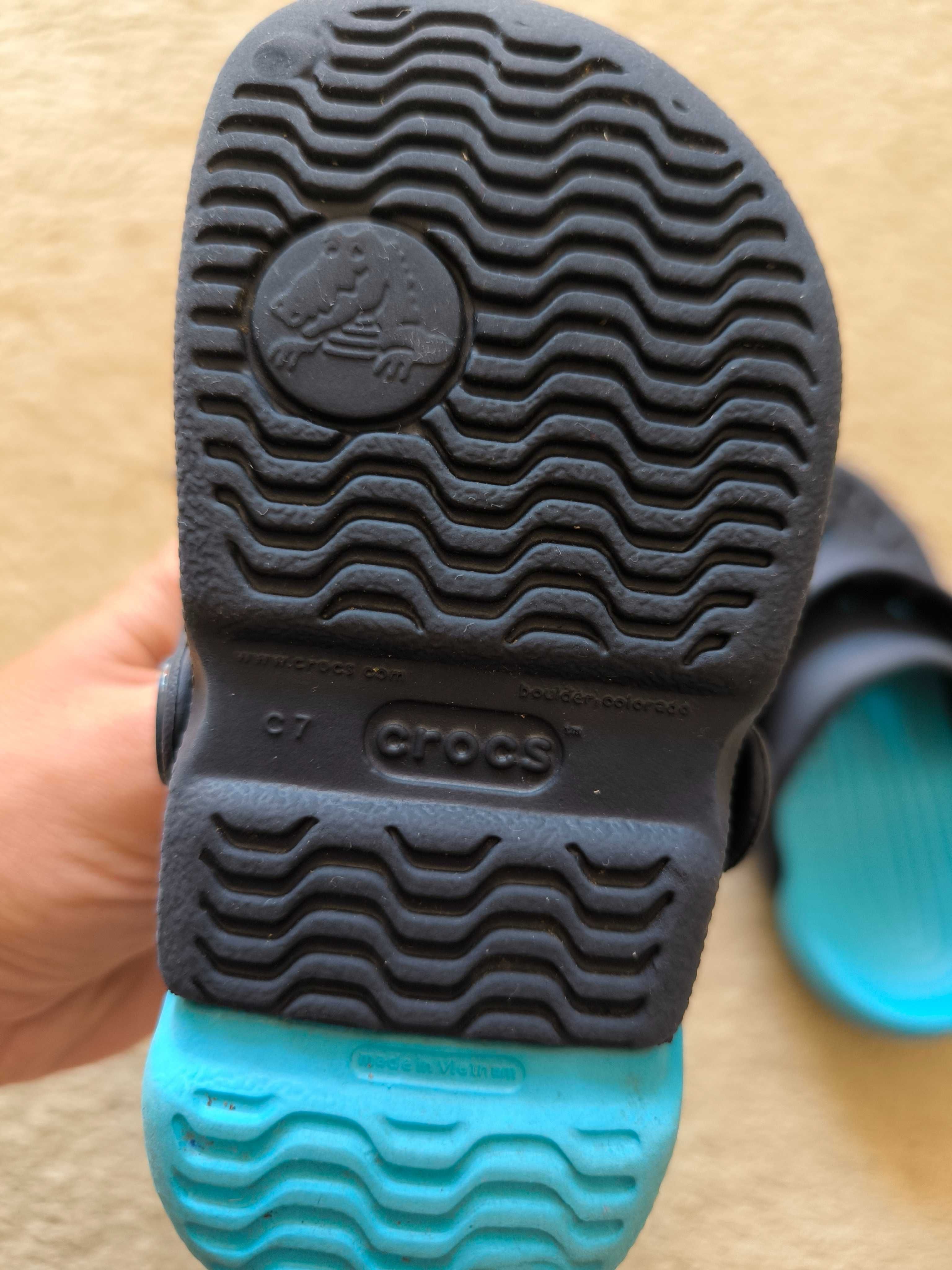 Детски чехли Crocs сини