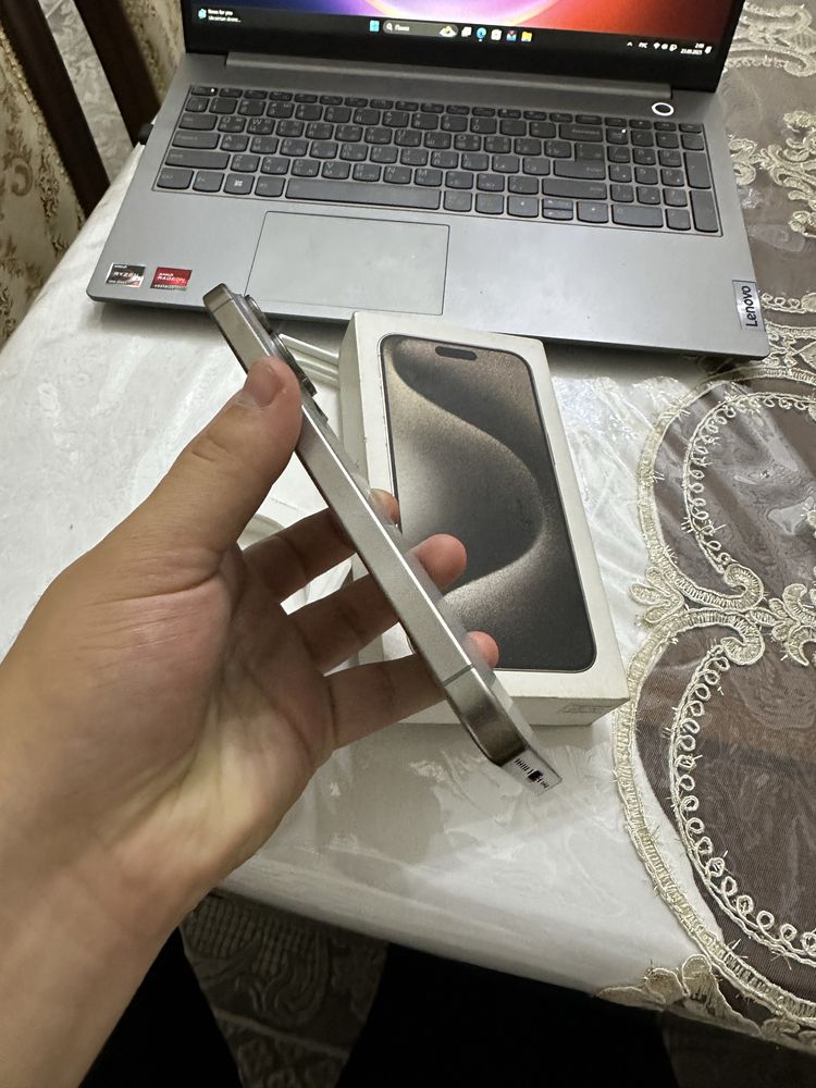 iPhone 15 Pro Max 100% 256gb