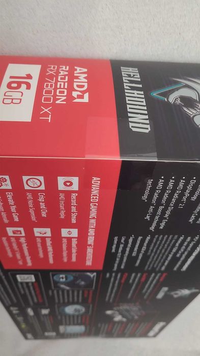 Placa video POWERCOLOR AMD RADEON RX 7800 XT Hellhound 16GB GDDR6