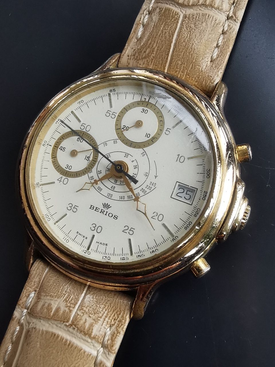 Ceas Berios Chronograph Telemeter Valjoux 7765
