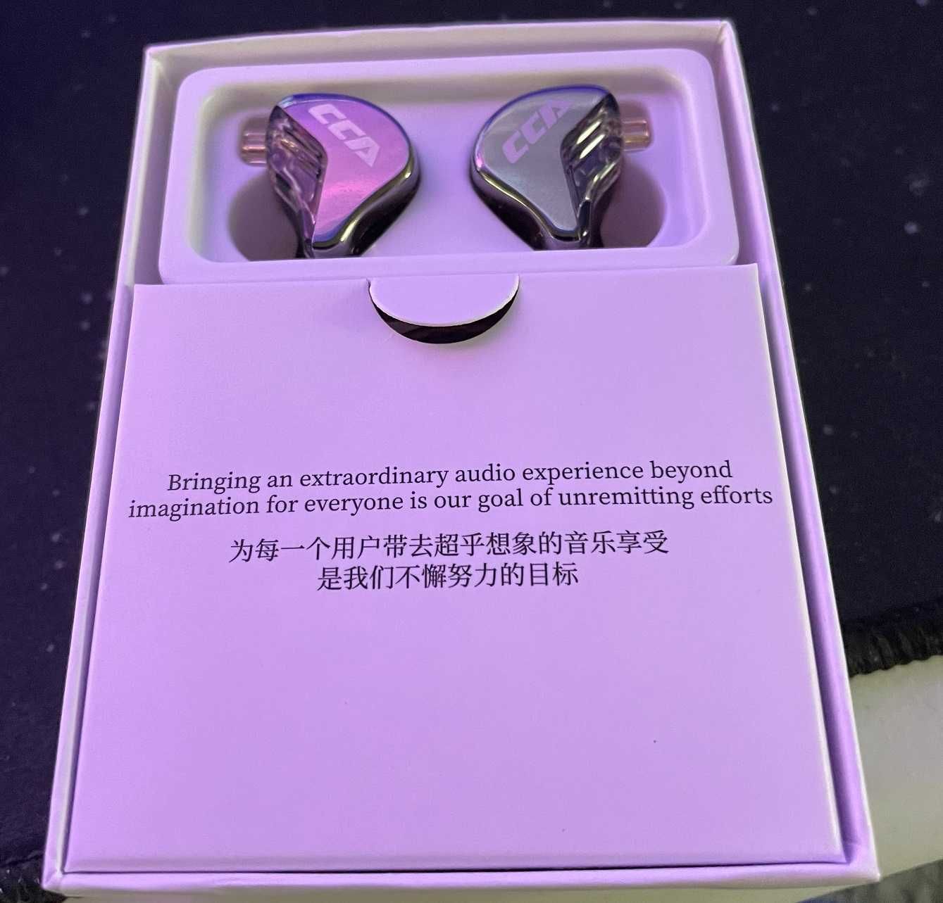 Слушалки тип IEM CCA CRA HiFi тапи