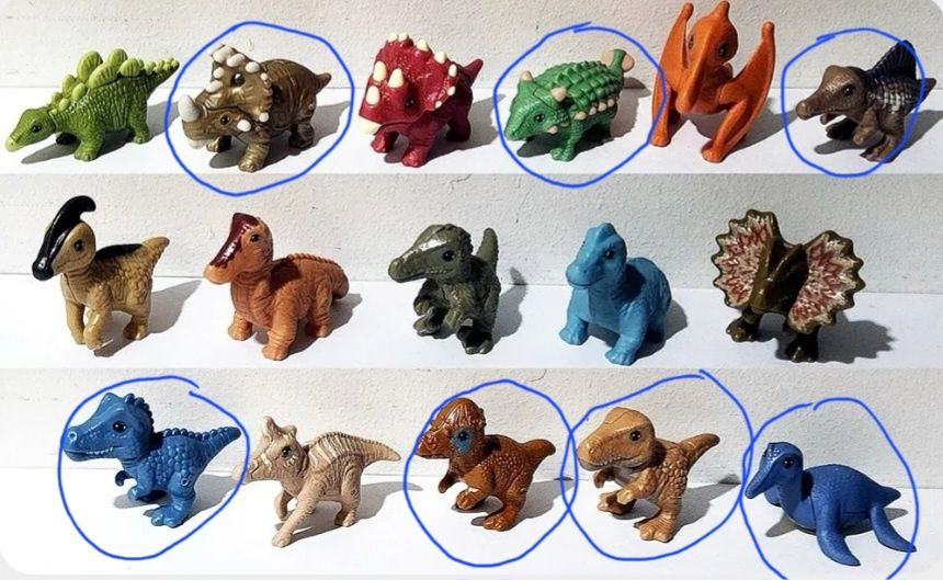 Игрушки из киндеров