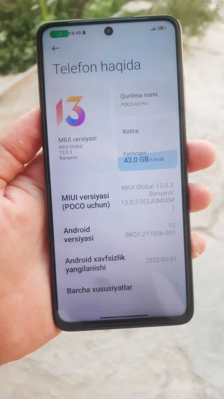 Poco x3 pro ideal