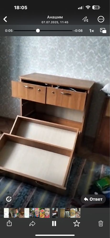 Отдаи камод, прихожку, шкаф всё за 15 тыс