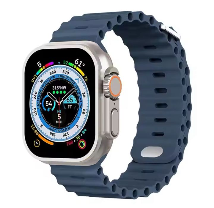 Curea Husa Folie Perforatii Laterale Compatibila Ceas Apple Watch