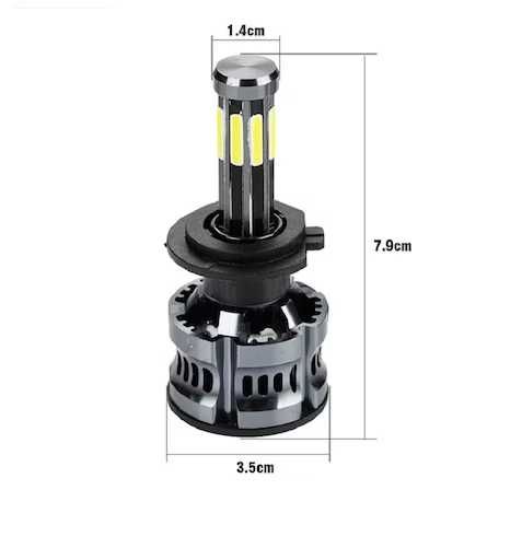 Крушки Диодни  CANBUS + DRIVER H1/H7/H4 300W - 12V -YF-282185