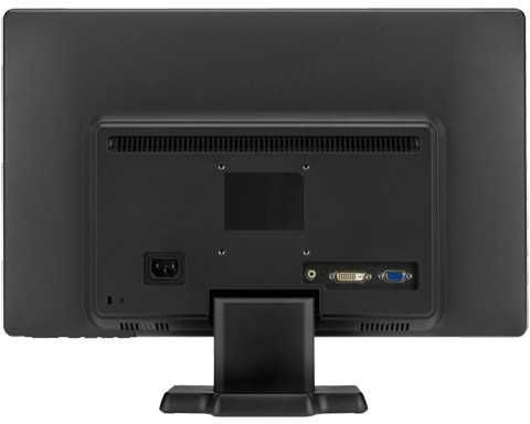 HP W1972A 19", 1366x768, (16:9), Подключение Входы: VGA (D-Sub) DVI-D.
