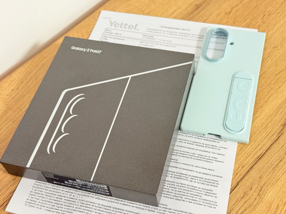Samsung Galaxy Z Fold 7 чисто нов!!!
