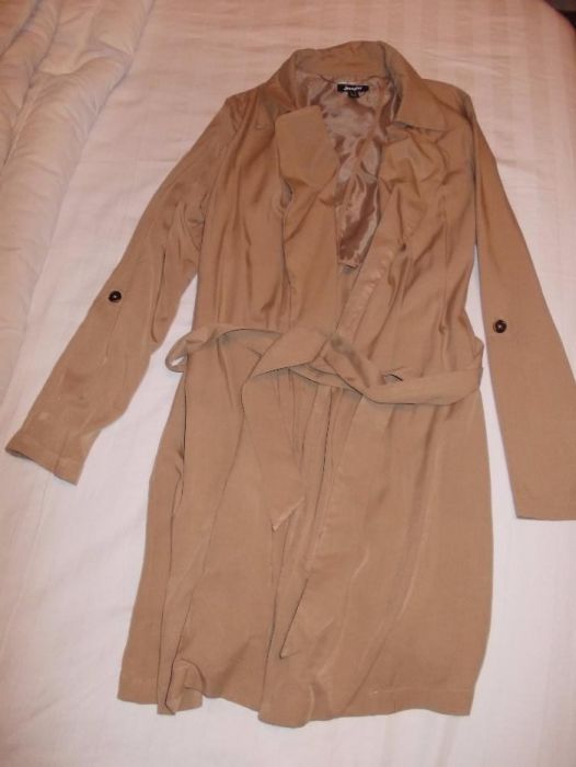 Blazer tip trench, bej marimea S