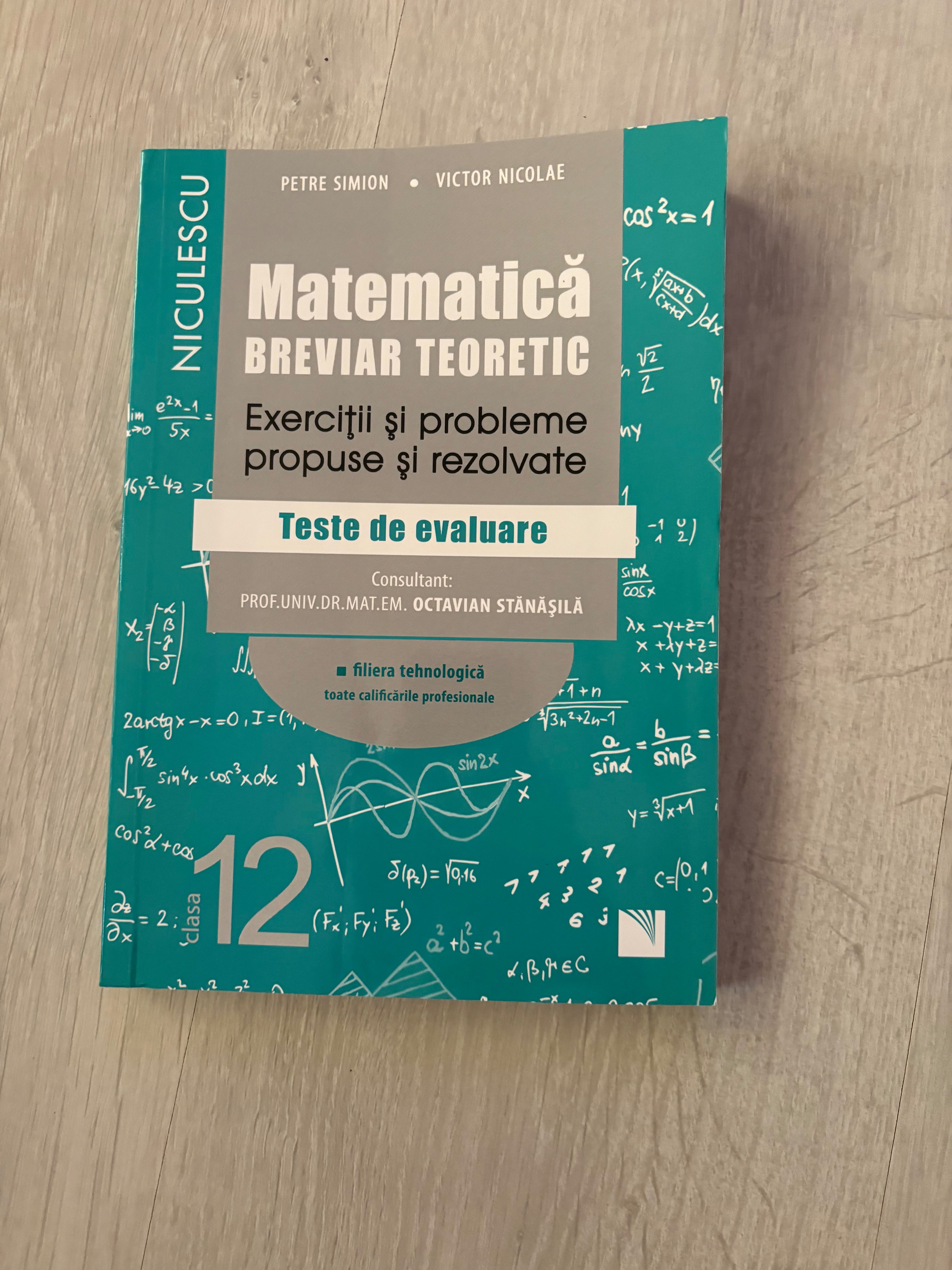 Culegeri matematică, fizică liceu