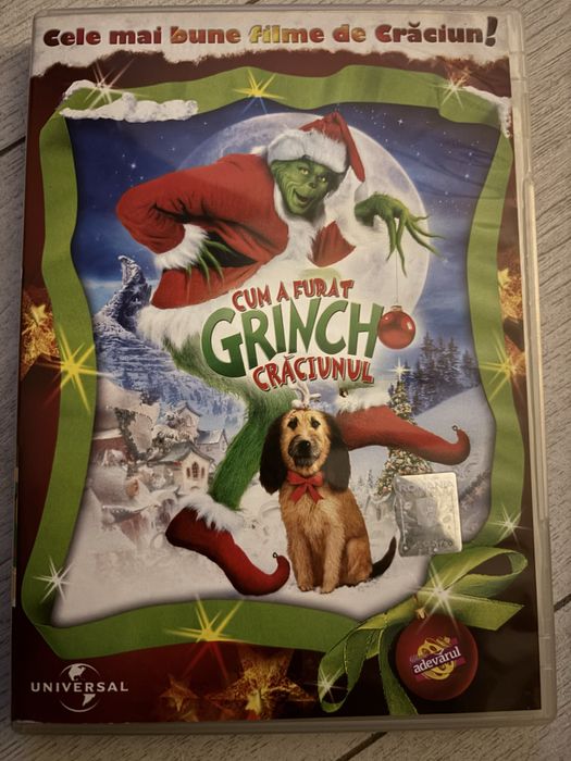 Dvd Cum a furat Grinch Craciunul