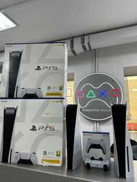 Playstation 5 с дисководом в идеальном состоянии