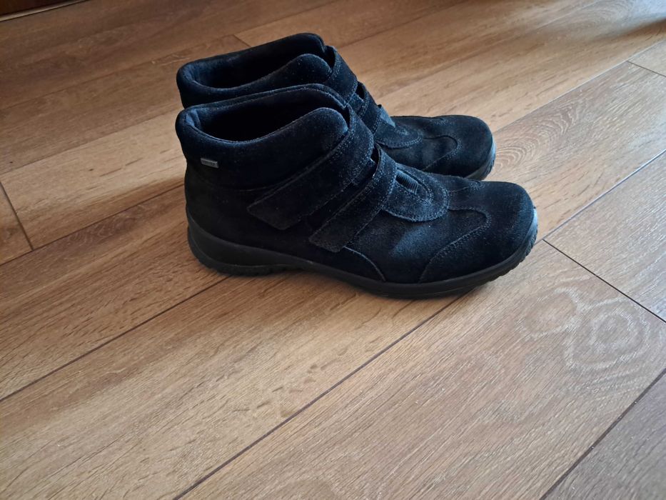 Legero Gore tex  боти 38н.естествен велур