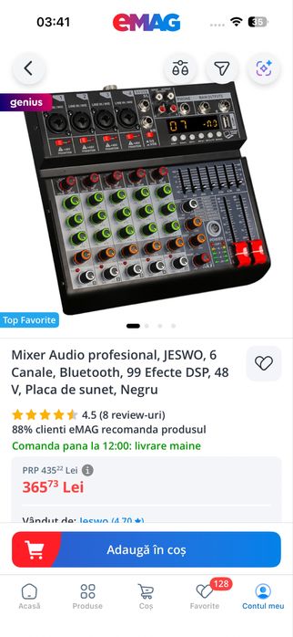 De vânzare mixer cu 6 canale