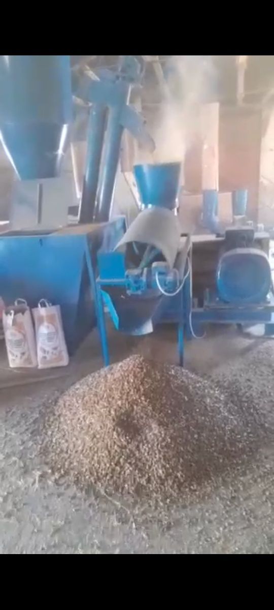 Presa peleti pentru foc și furaje 1000 kg/h