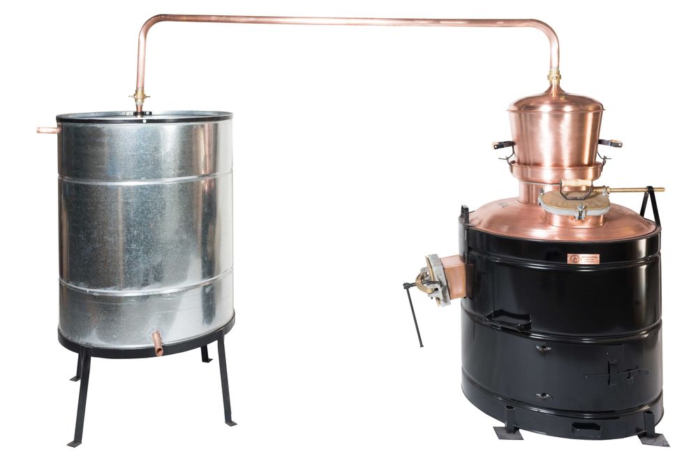 Cazan tuica palinca rachiu distilare Destilatori Kazani 160L
