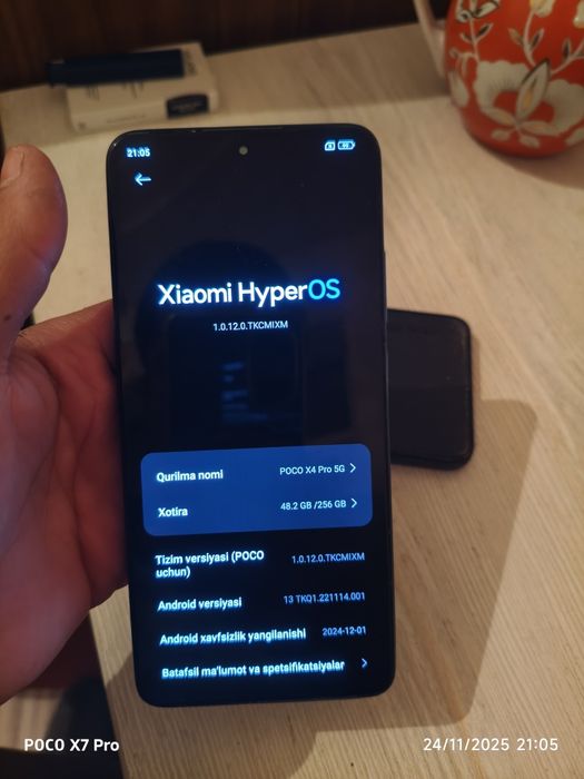 Poco x4pro 5g 8/256gb