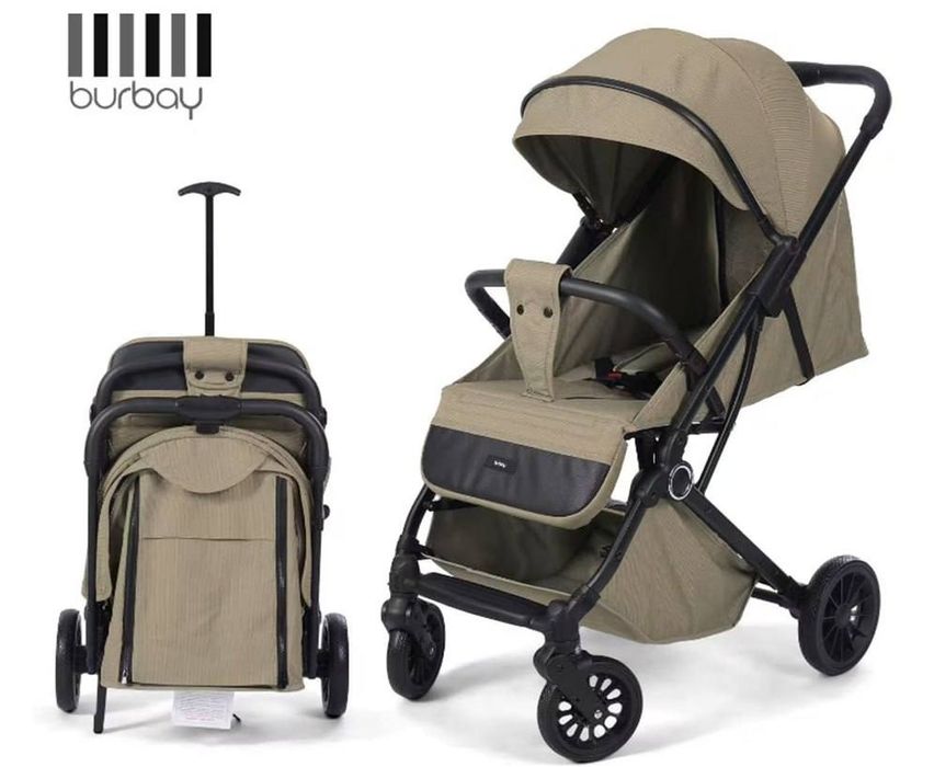 Новая прогулочная коляска чемодан от бренда Burbay