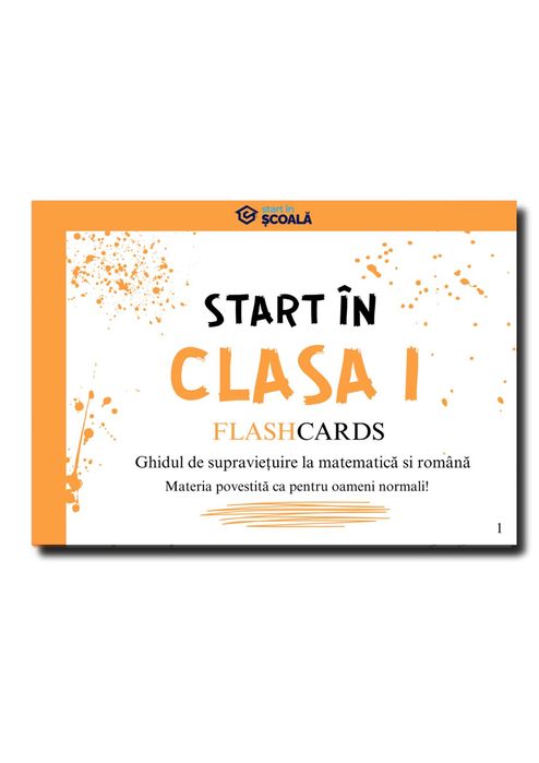 Culegere Clasa I Romana si Matematica – Start in Scoala