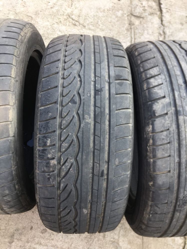 Vand 4 anvelope 225 55 r17 de vara dunlop