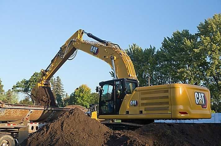 Гусеничный экскаватор CAT [340] 2.5м³