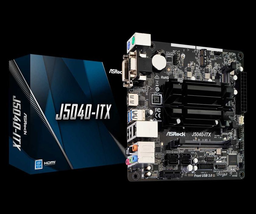 Placa de baza J5040-ITX, NAS