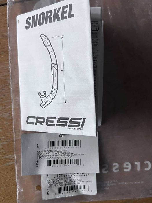Шнорхел Cressi DRY
