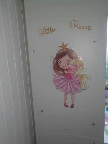 Стикери за детска стая "Принцеси"