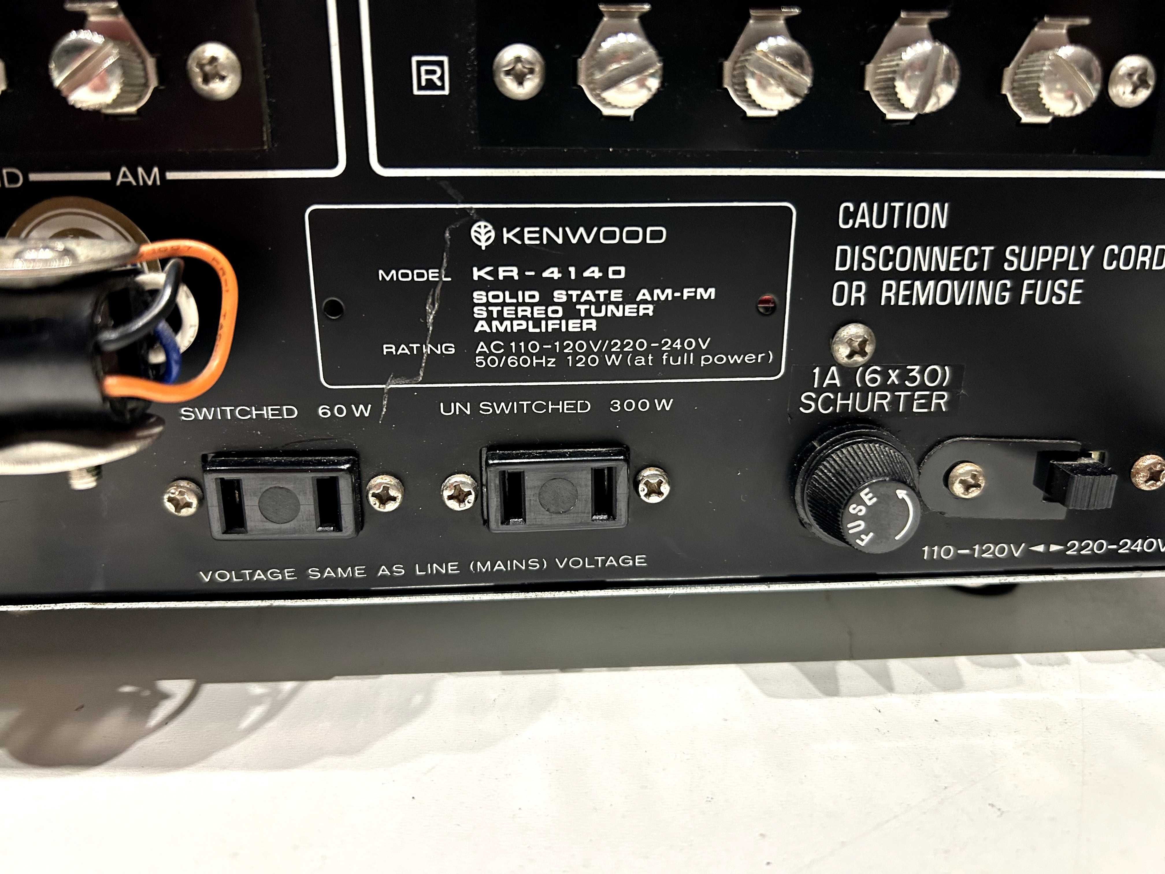Vand amplificator Kenwood KR-4140 Vintage