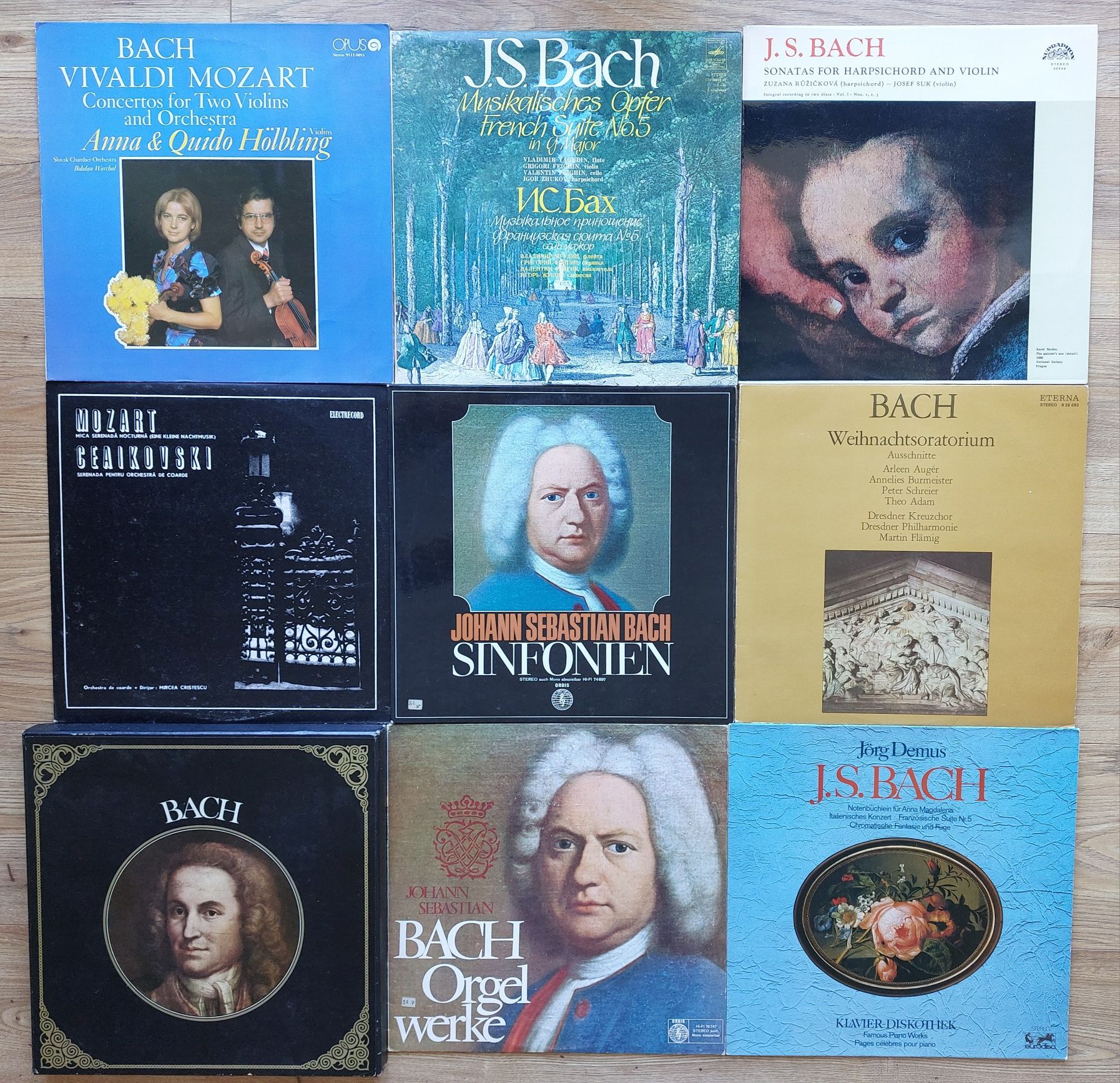 Discuri Vinil vinyl Mozart Bach Mendelssohn Handel Schumann Schubert