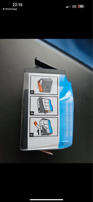 Cartus imprimanta HP 655 black - nefolosit