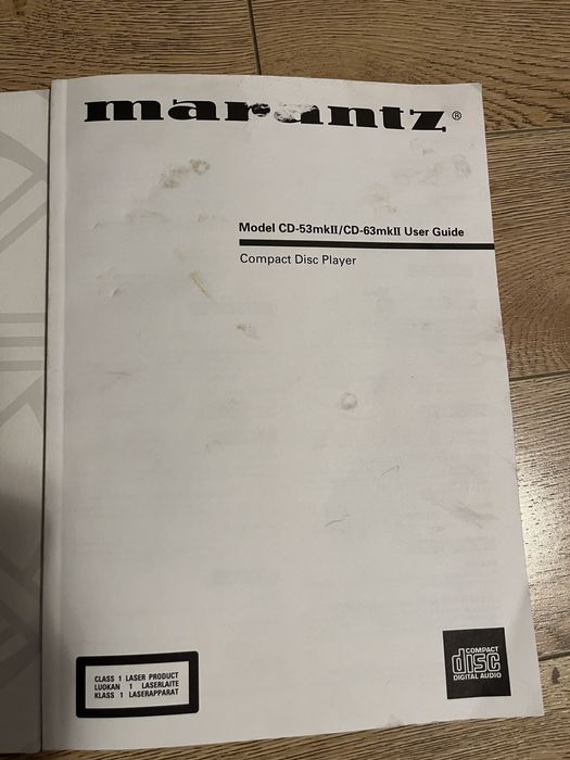 CD Marantz 63 Ken Ishiwata