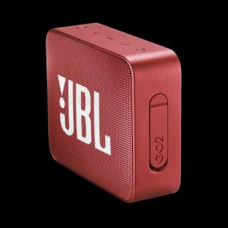 Sigilat Boxa portabila JBL Go2, IPX7, rosu ideal cadou