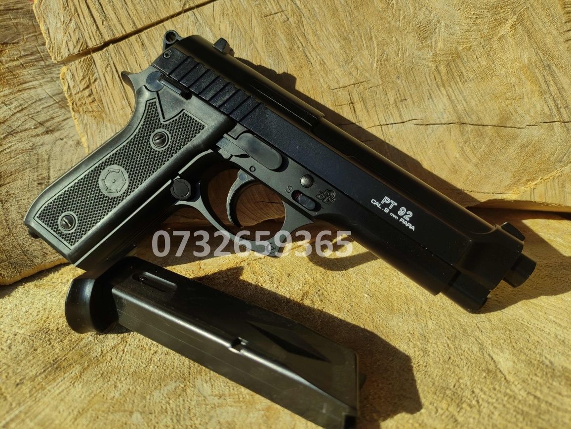 Beretta M92 Full Metal SPRING 6mm +1000bile pistol airsoft/ glock