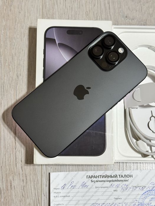 Iphone 16 Pro Max 256 gb akb 97