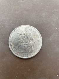 Moneda istorică din 1876 argint
