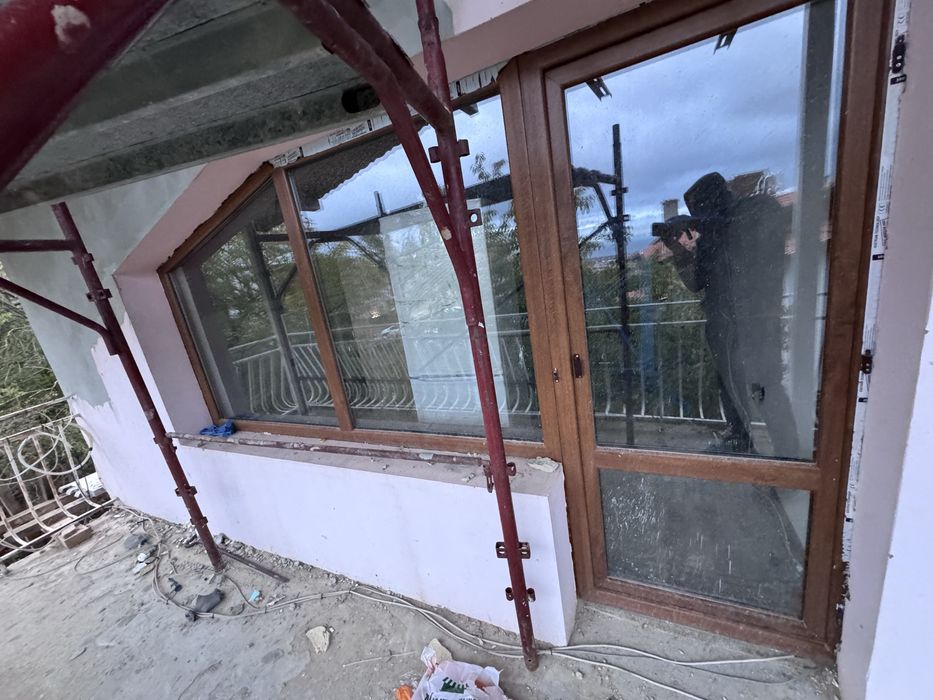 PVC Дограма цвят златист дъб