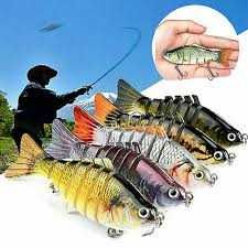 Сегментирани риби примамки 5 бр примамка 7 сегмента 2 куки