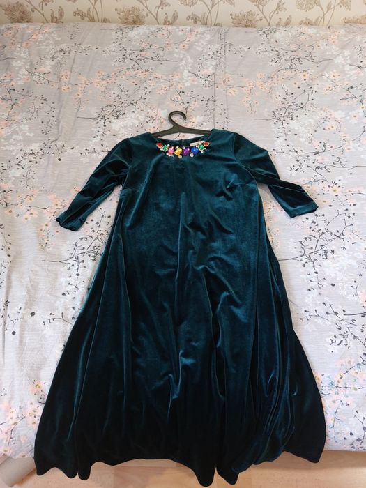 Платье из дорогого велюра