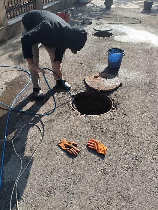 Чистка канализации от засоры