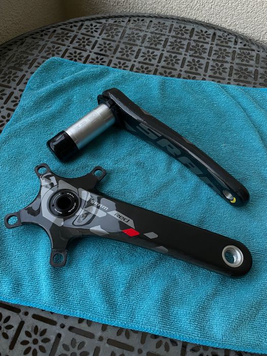 SRAM Red карбонови курбели BB30/PF30 bcd 110 като нови! 2x10 / 11 ск