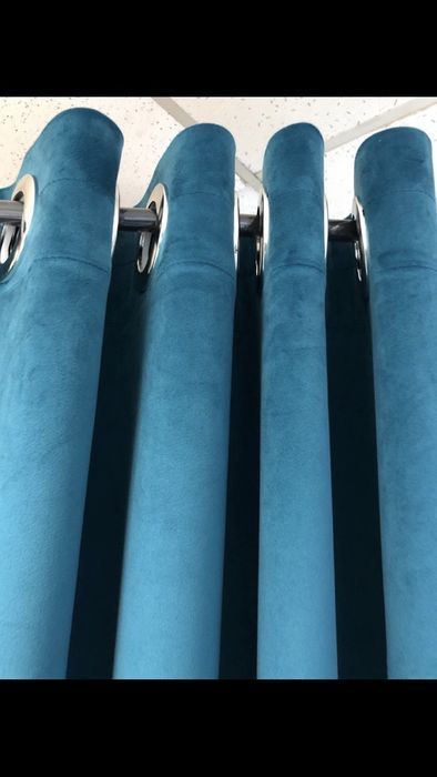 Draperii pe inele cercuri diferite culori firma Anmar Decor