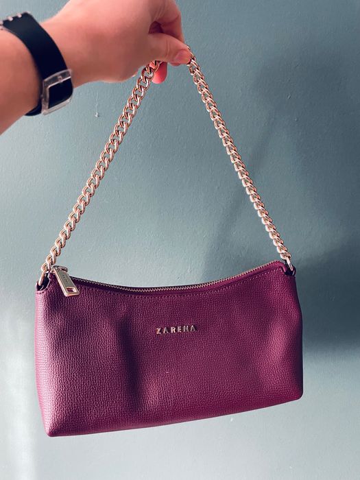 Чанта на Zarena / бордо