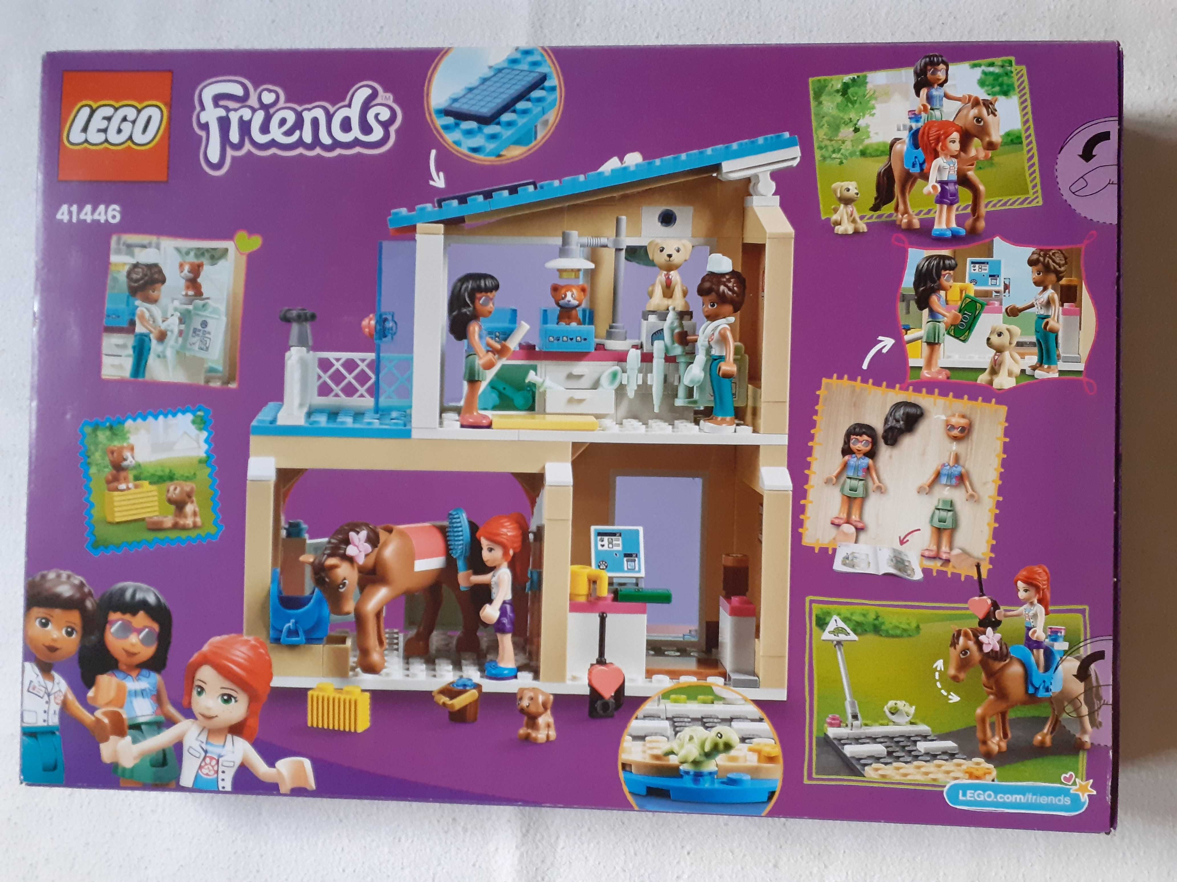 Lego Friends 41446 Clinica Veterinara din Heartlake, set nou, de cadou