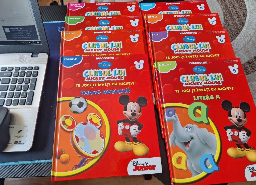 Colectie carti Clubul lui Mickey Mouse
