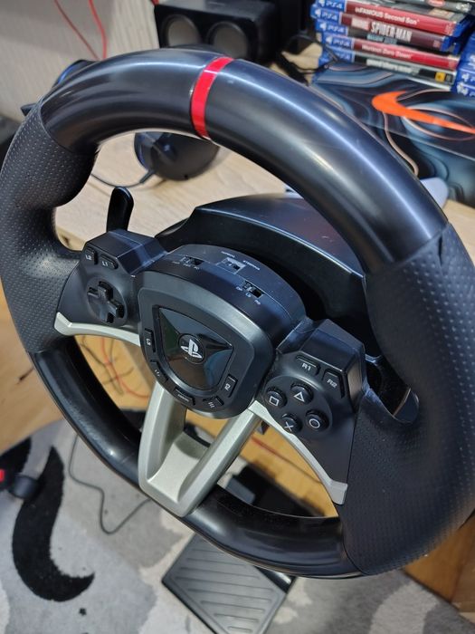 Volan cu pedale hori rwa PS4, PS5, PC