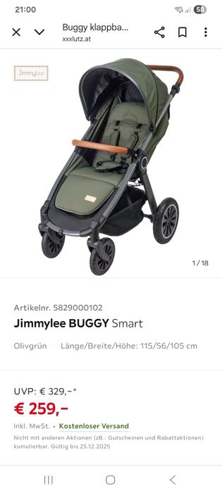Carucior pliabil Jimmylee Buggy